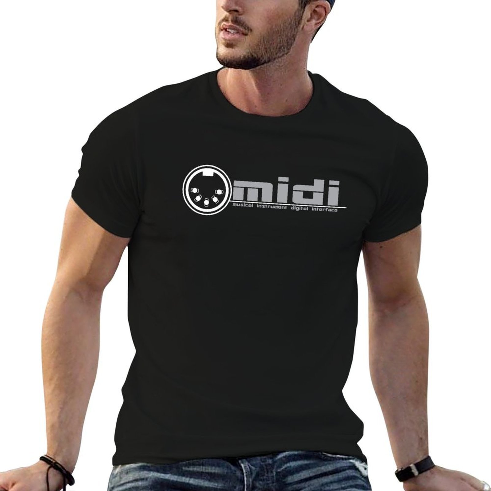 Musical Instrument Digital Interface (Midi) - MIDI: camiseta con estampado de animales