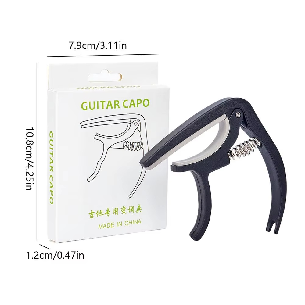 Musical Instrument Gif - Capo de guitarra portátil de plástico