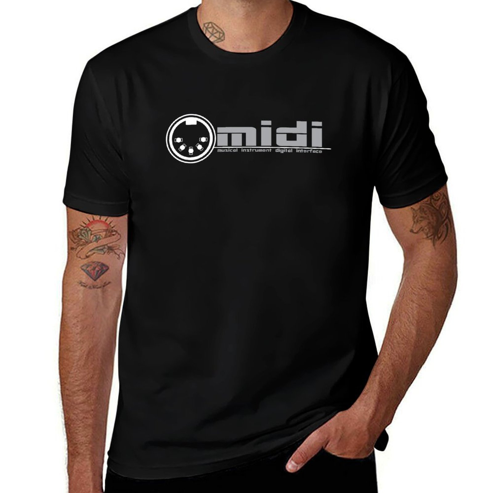 Musical Instrument Digital Interface (Midi) - Camiseta MIDI - Interfaz Digital para