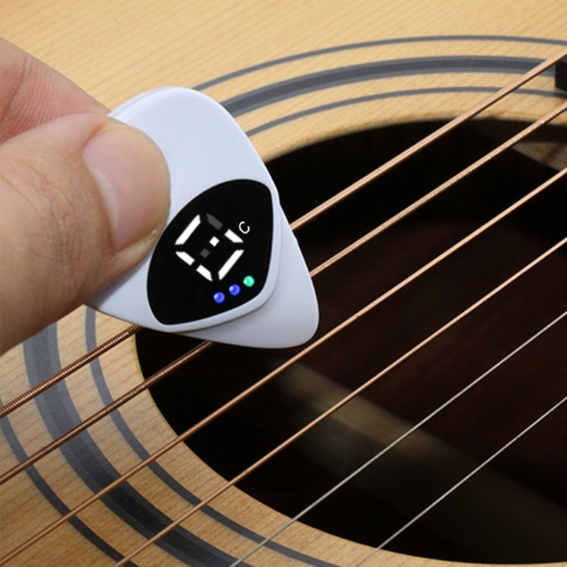 Musical Instrument In English - Guitarra con pastilla incorporada, pantalla definición,