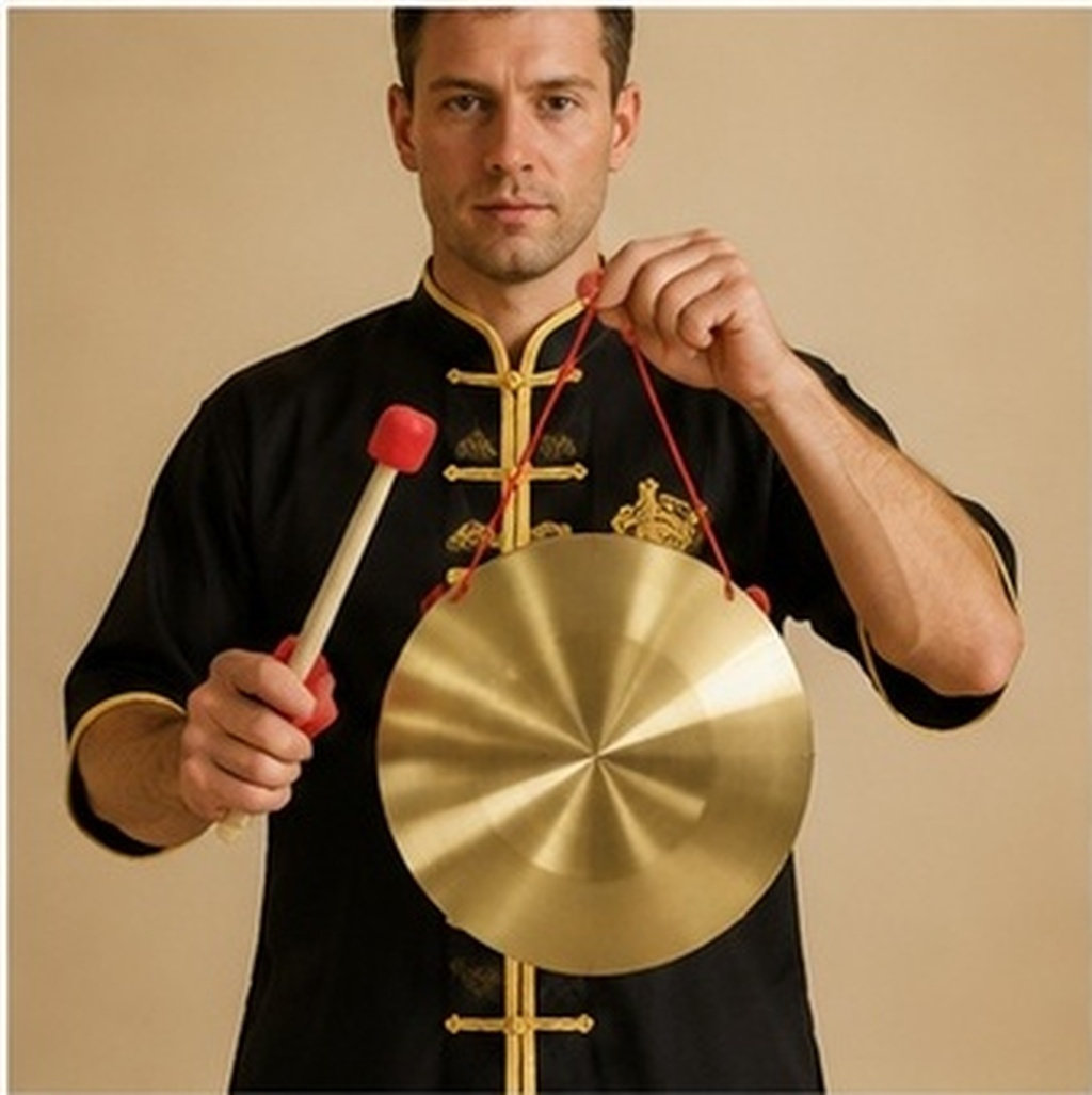 Musical Instrument Easy To Learn For Adults - Gong de Cobre Hecho a Mano,