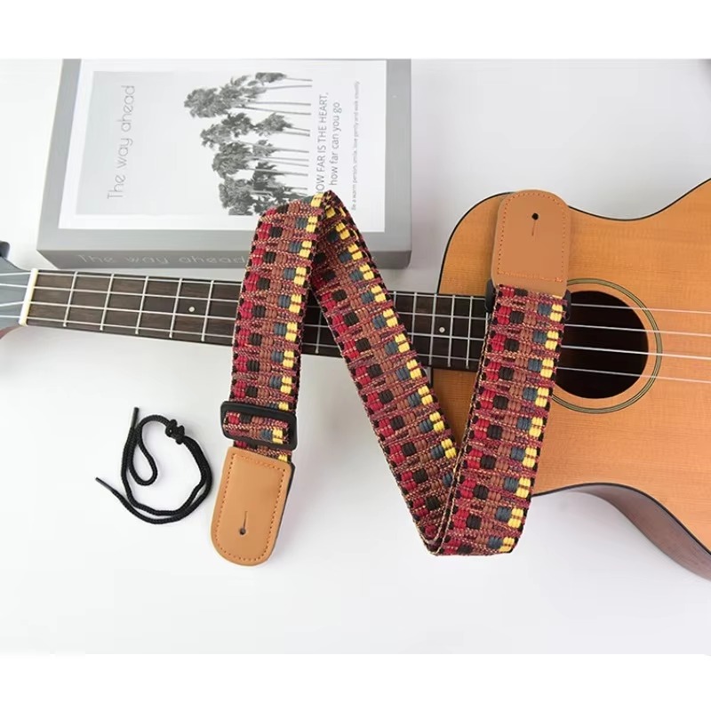 Musical Instrument In English - Correa Cruzada Ajustable para Ukelele de