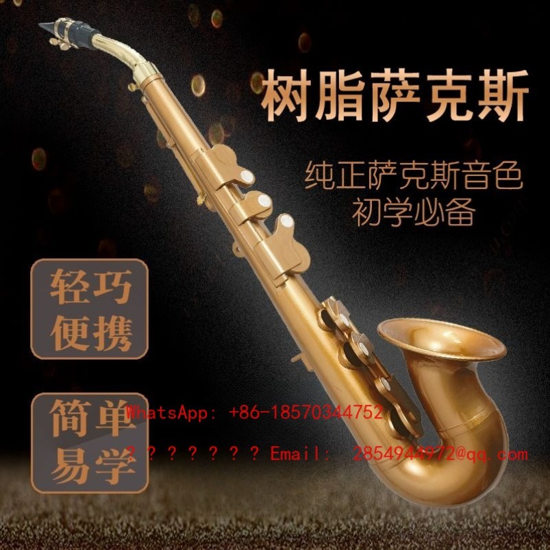 Musical Instrument Easy To Learn For Adults - Saxofón de Resina, Instrumento Musical en