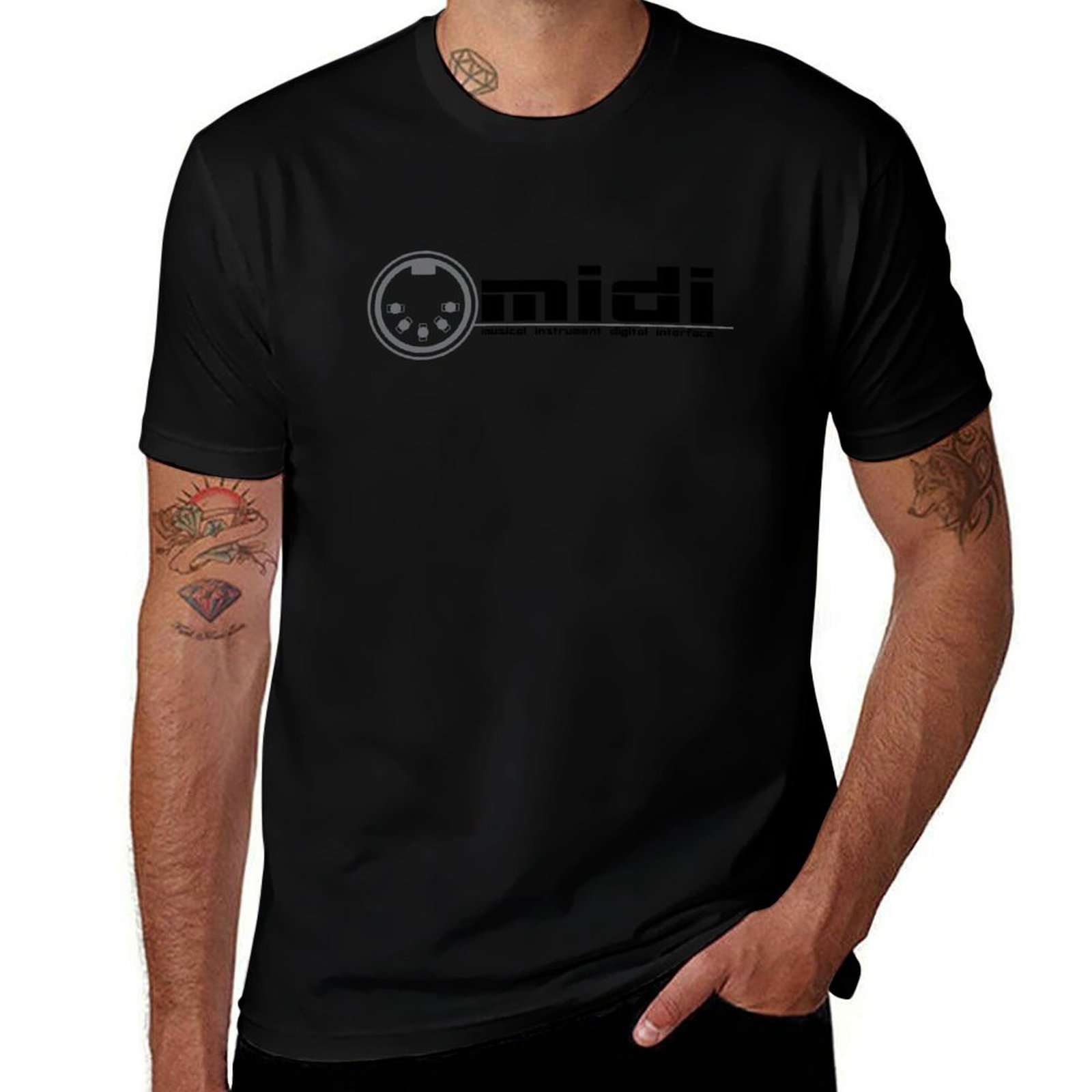 Musical Instrument Digital Interface (Midi) - Camiseta MIDI - Interfaz Digital para
