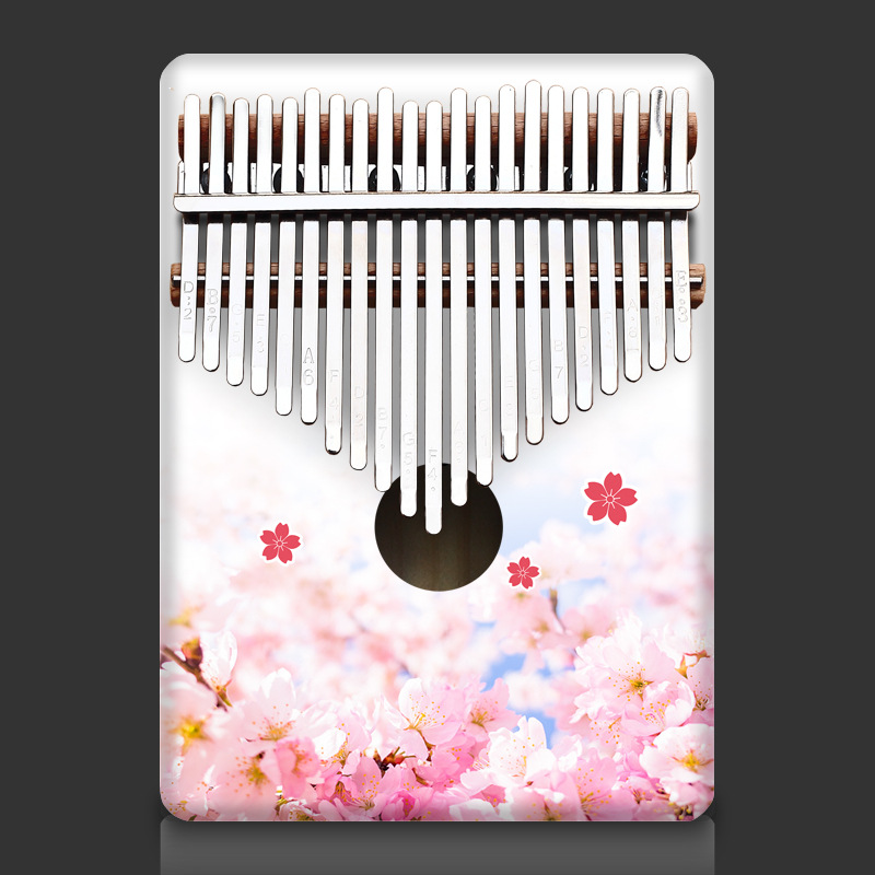Kalimba de 21 teclas para niño - Musical Instruments Cartoon reseña y precio