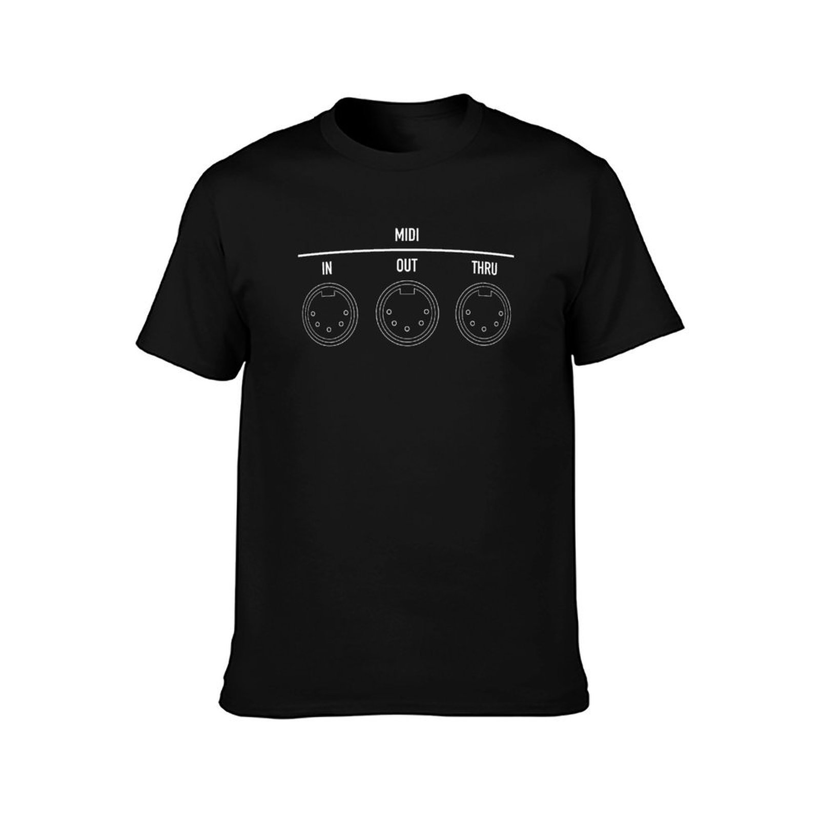 Camiseta blanca con motivos de - Musical Instrument Digital Interface (Midi) reseña y precio