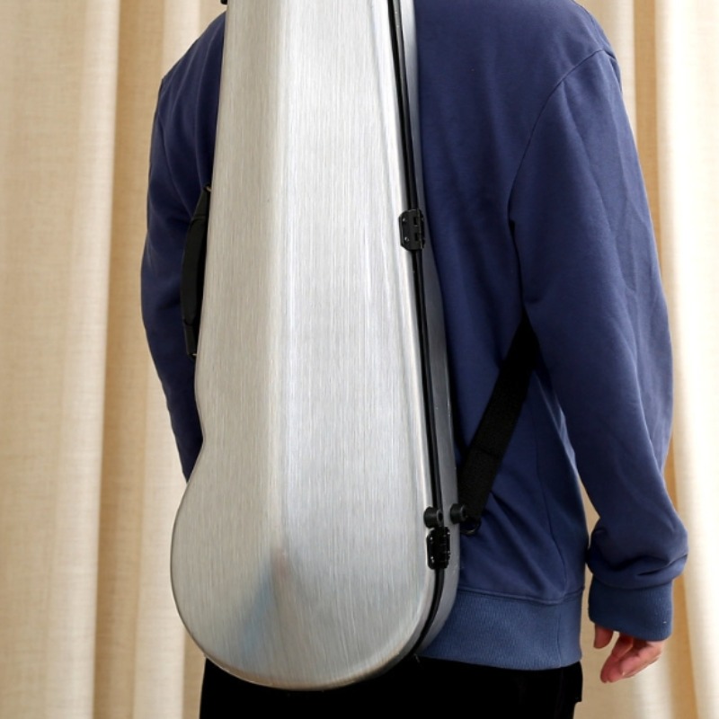 Estuche de violín de fibra de  - Musical Instrument Bag reseña y precio
