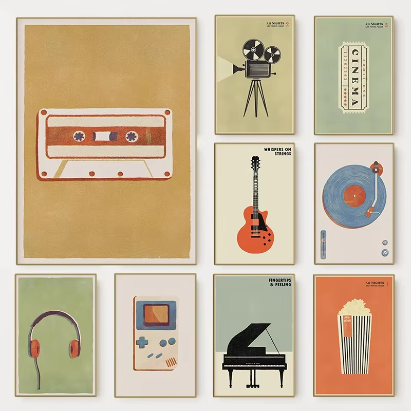 Póster de Instrumentos Musical - Musical Instrument Manufacturers reseña y precio