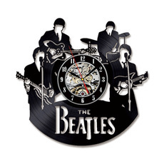 Beatles Reloj de vinilo 3D con - Musical Instrument Manufacturers reseña y precio
