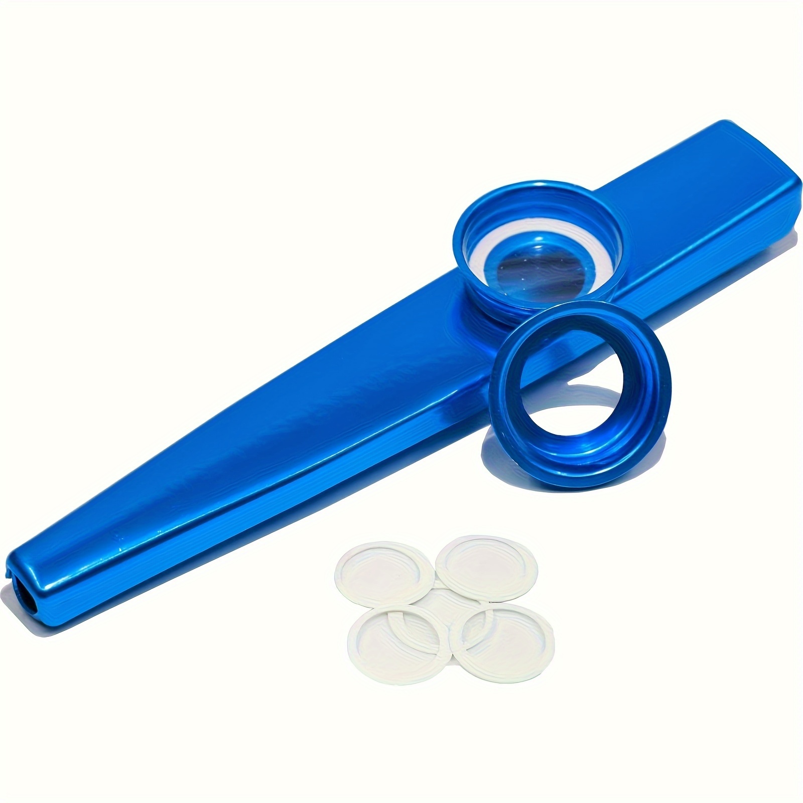 Kazoos de Metal de 7 Uds., Kaz - Musical Instrument Gif reseña y precio