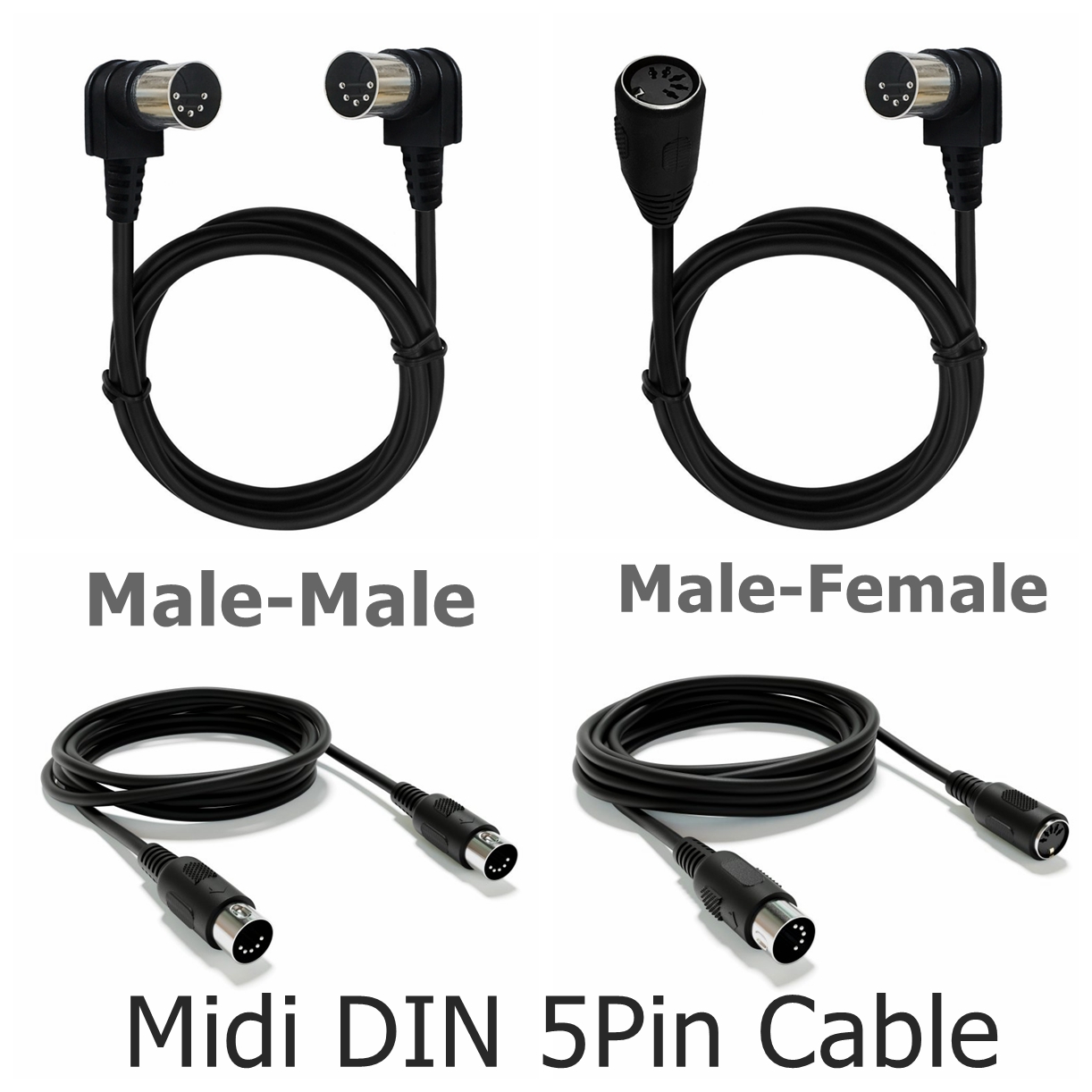 Cable de Extensión MIDI DIN de - Musical Instrument Digital Interface (Midi) reseña y precio
