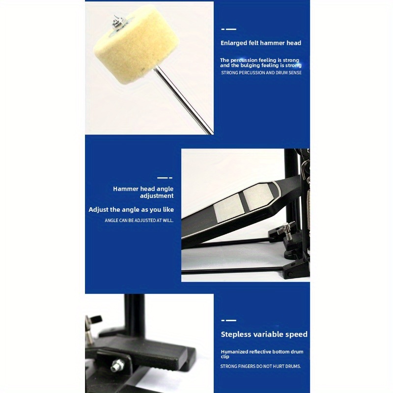 Pedal de batería individual, p - Musical Instrument Jazz reseña y precio