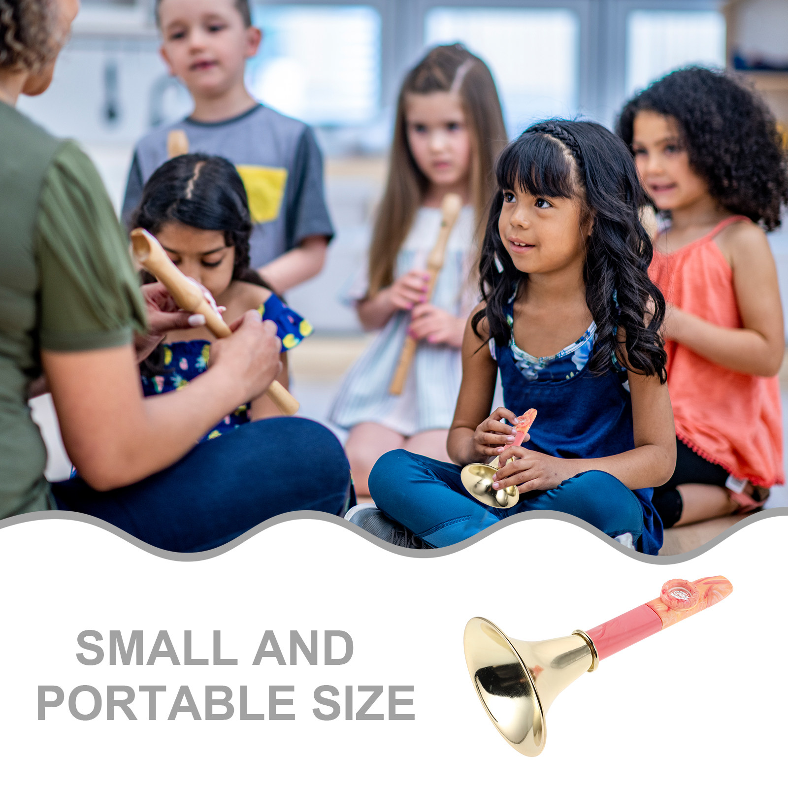 Mini Kazoo de Metal, Trompeta  - Musical Instrument Easy To Learn For Adults reseña y precio