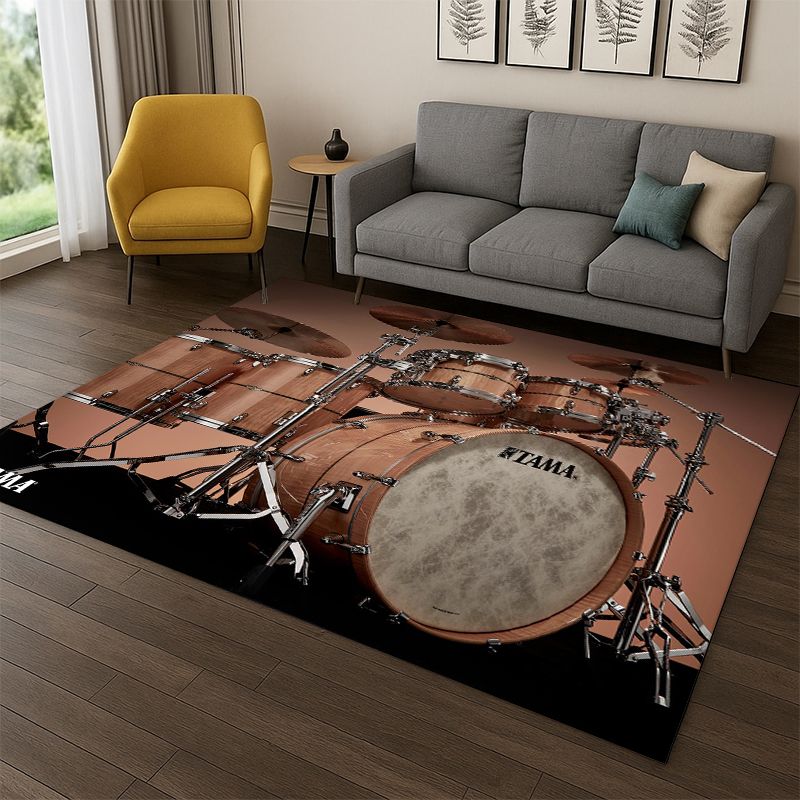 Alfombra para Instrumentos Mus - Musical Instruments Cartoon reseña y precio