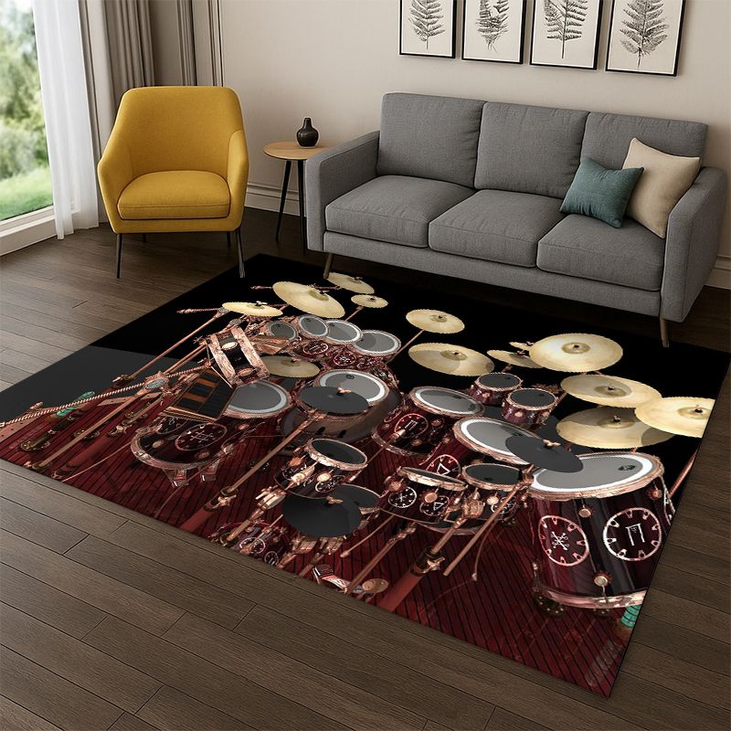 Alfombra para Instrumentos Mus - Musical Instruments Cartoon reseña y precio
