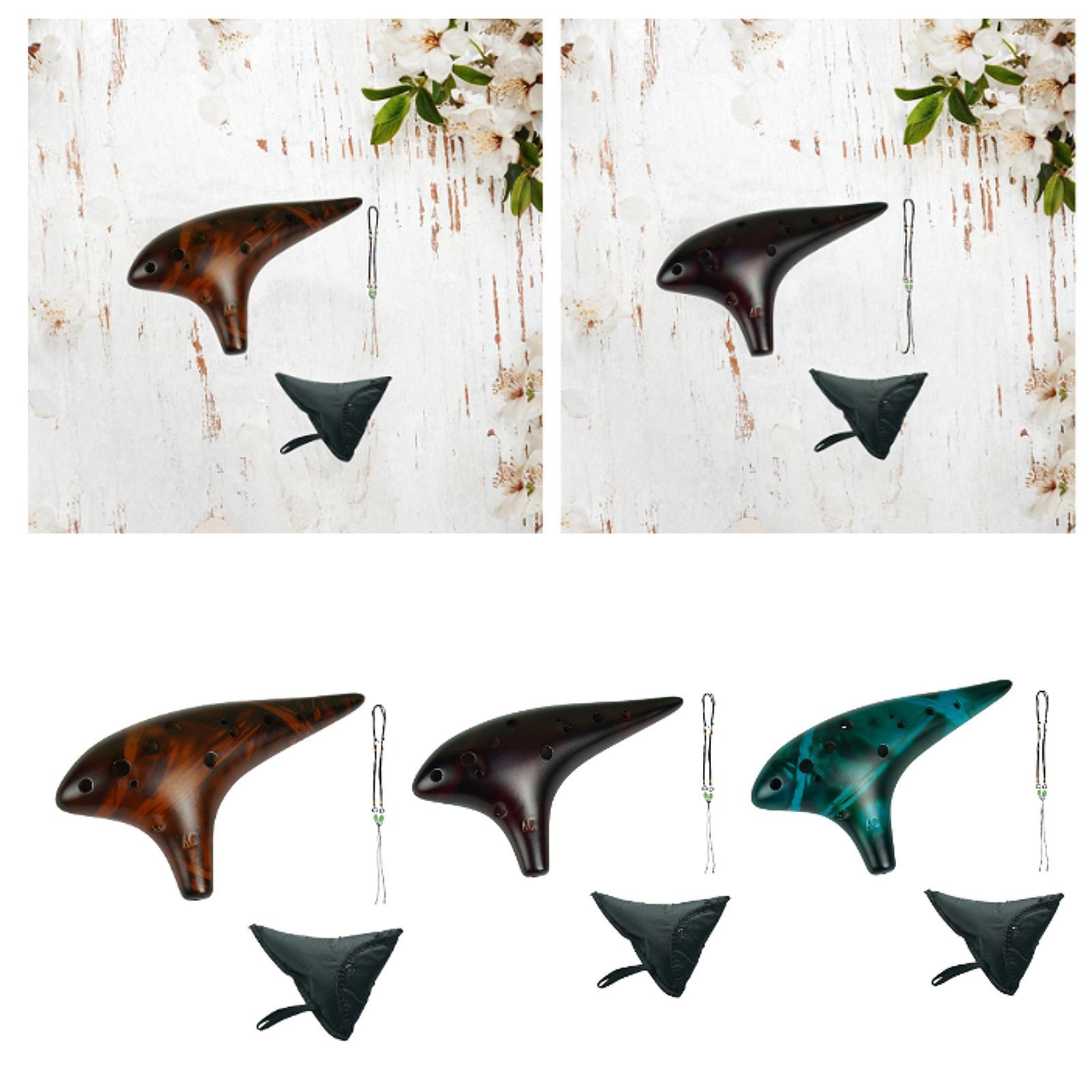 Ocarinas de 12 Orificios, Inst - Musical Instrument Bag reseña y precio