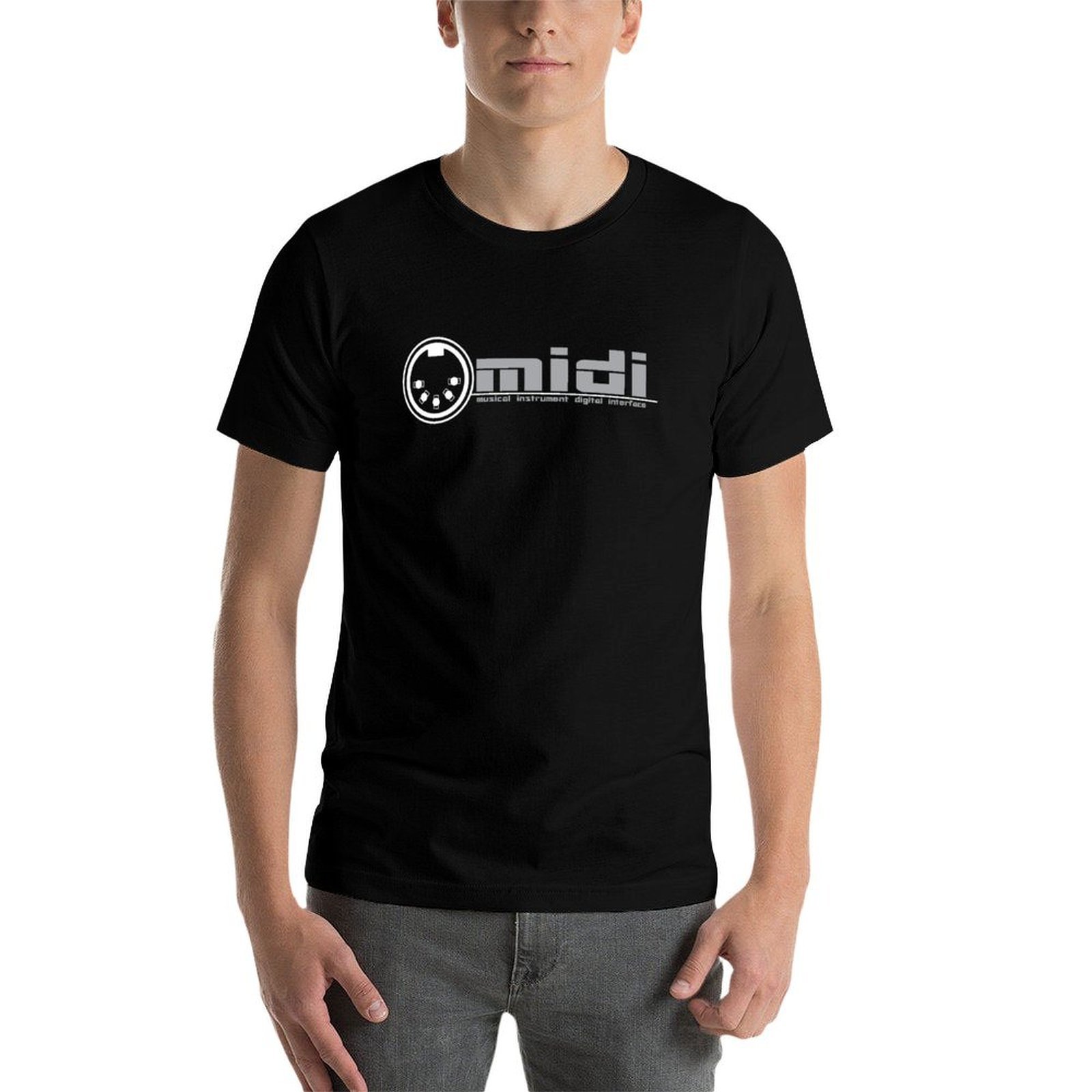 Camiseta con diseño de MIDI (I - Musical Instrument Digital Interface (Midi) reseña y precio