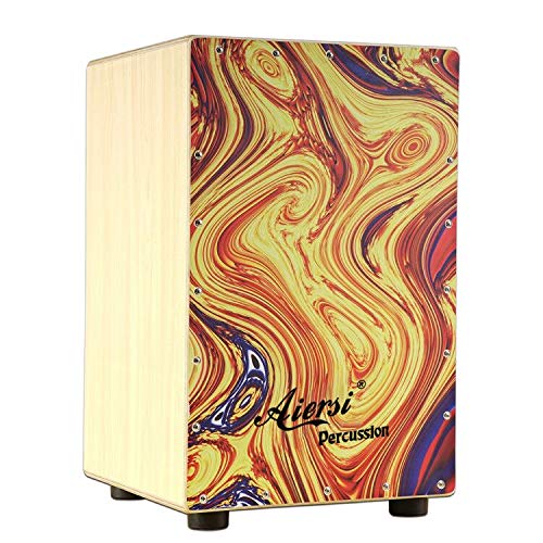 Cajón de Madera de Color, Inst - Musical Instrument Band reseña y precio