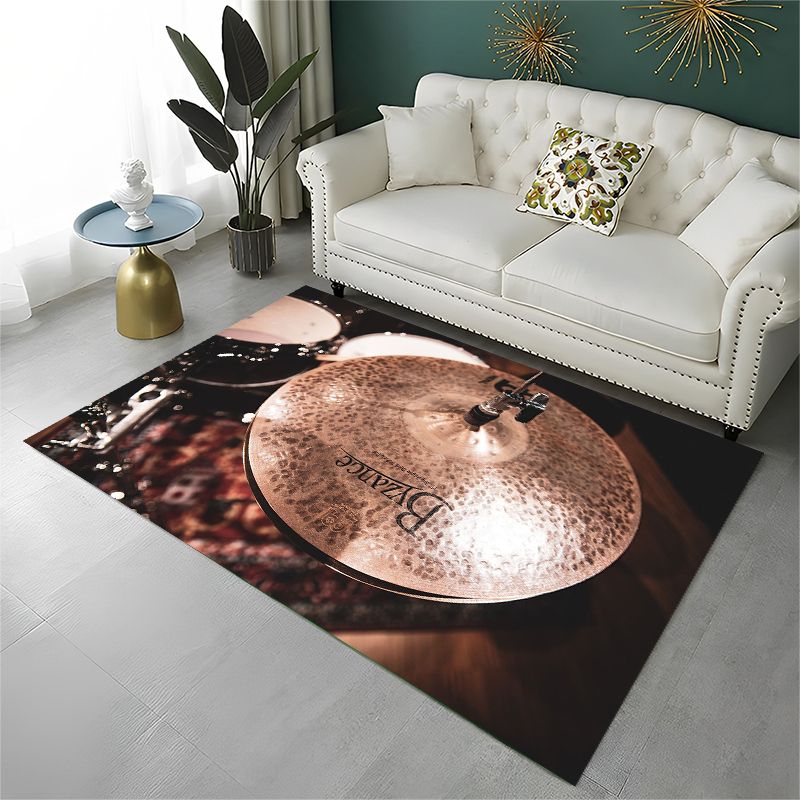 Alfombra Grande Antideslizante - Musical Instruments Cartoon reseña y precio